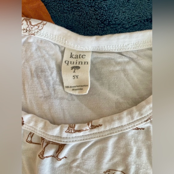 Bundle of two long sleeve shirts by Kate Quinn size 5T - Picture 2 of 4